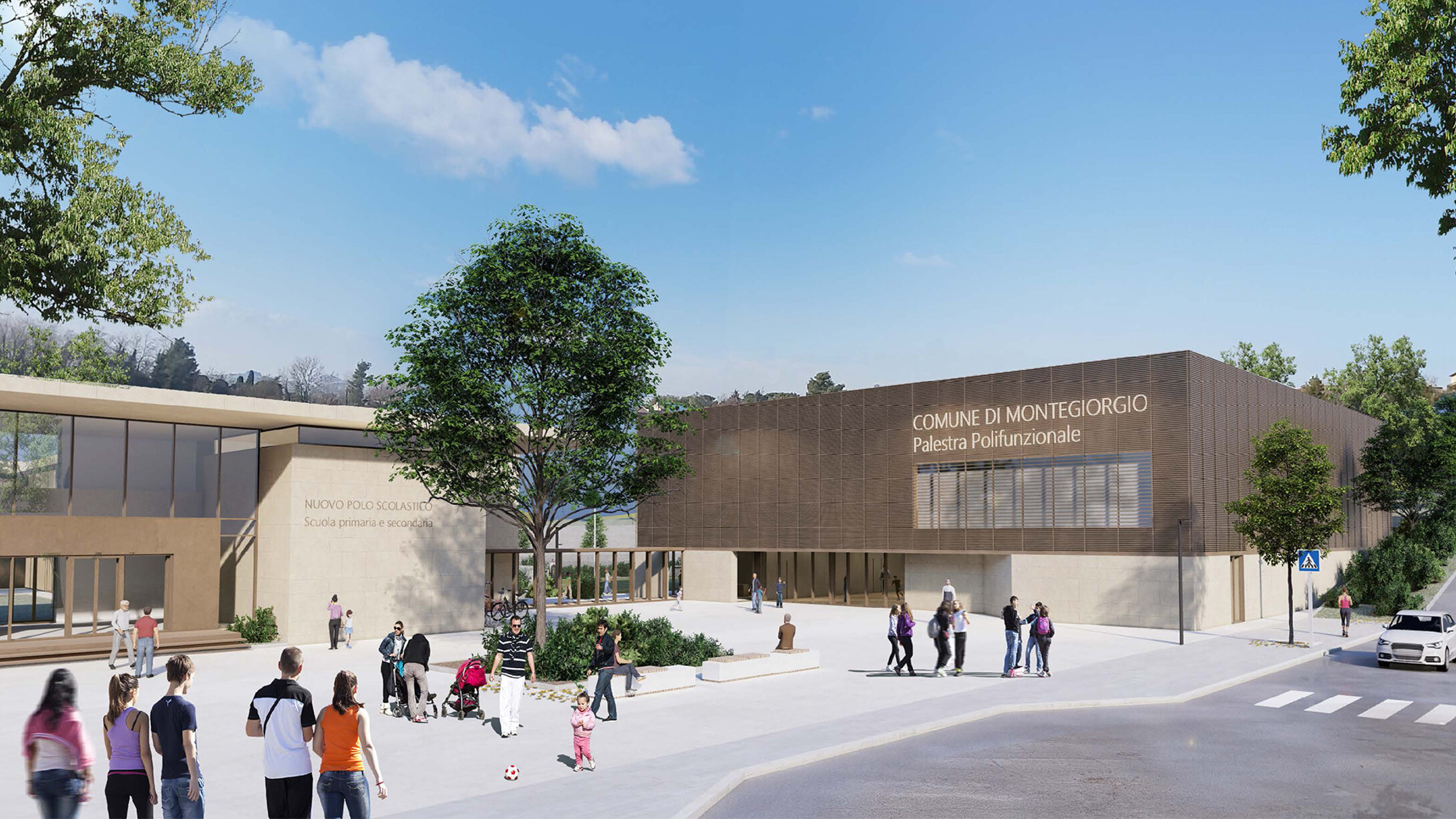 Montegiorgio Campus School - LEED BD+C