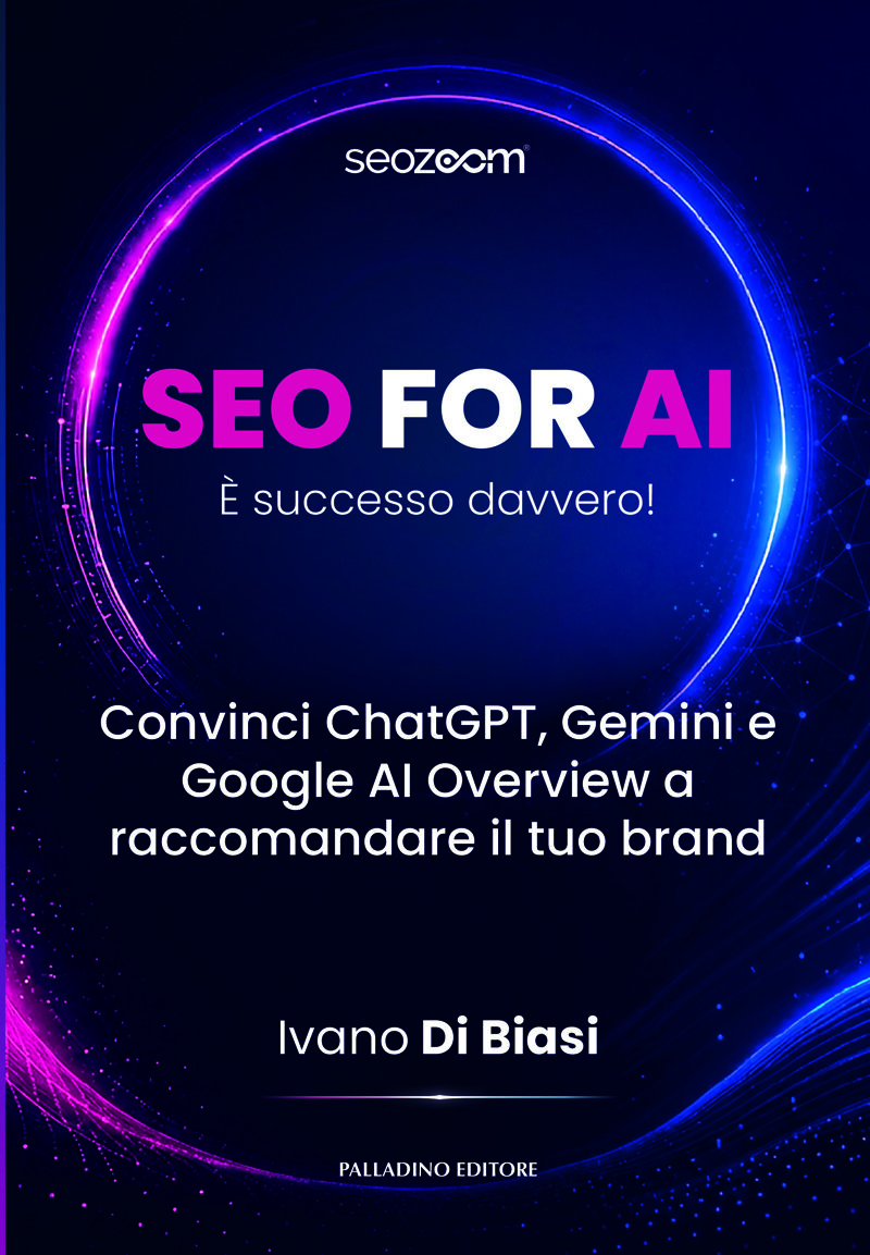 Copertina del libro SEO FOR AI di Ivano Di Blasi - Palladino Editore
