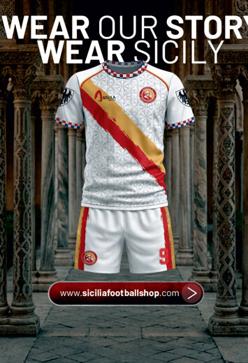 Costanza Il Kit Away completo della Nazionale Siciliana