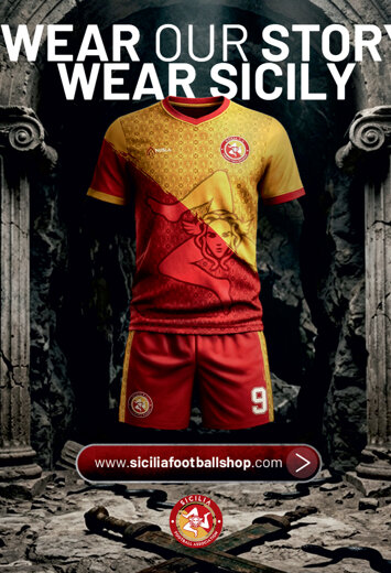 Nazionale Siciliana - Maglia Medusa Home - Kit completo