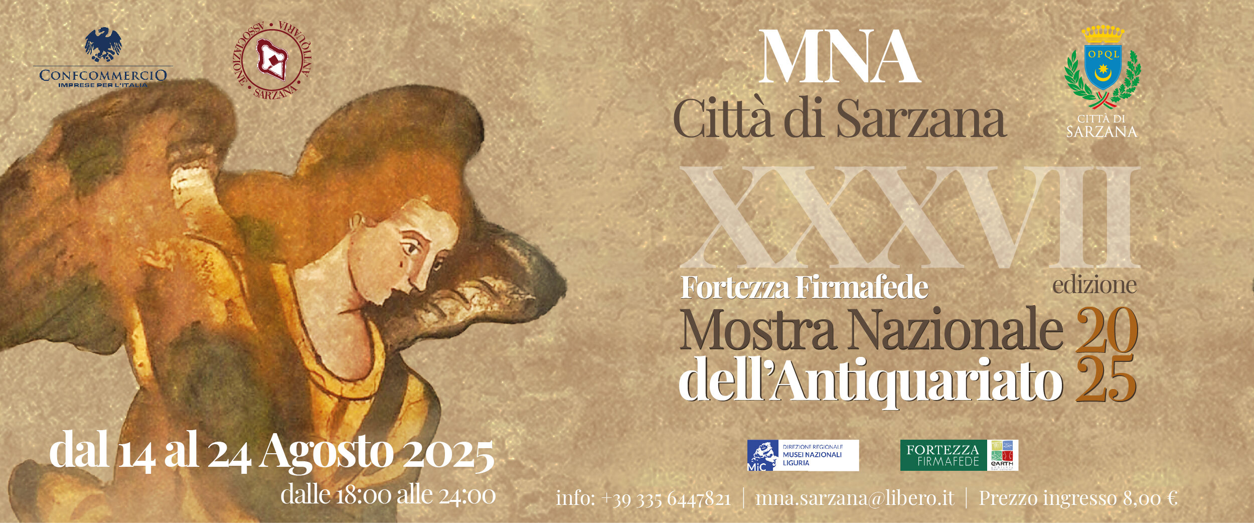 La Mostra Nazionale dell’Antiquariato di Sarzana: la terza edizione dopo lo stop