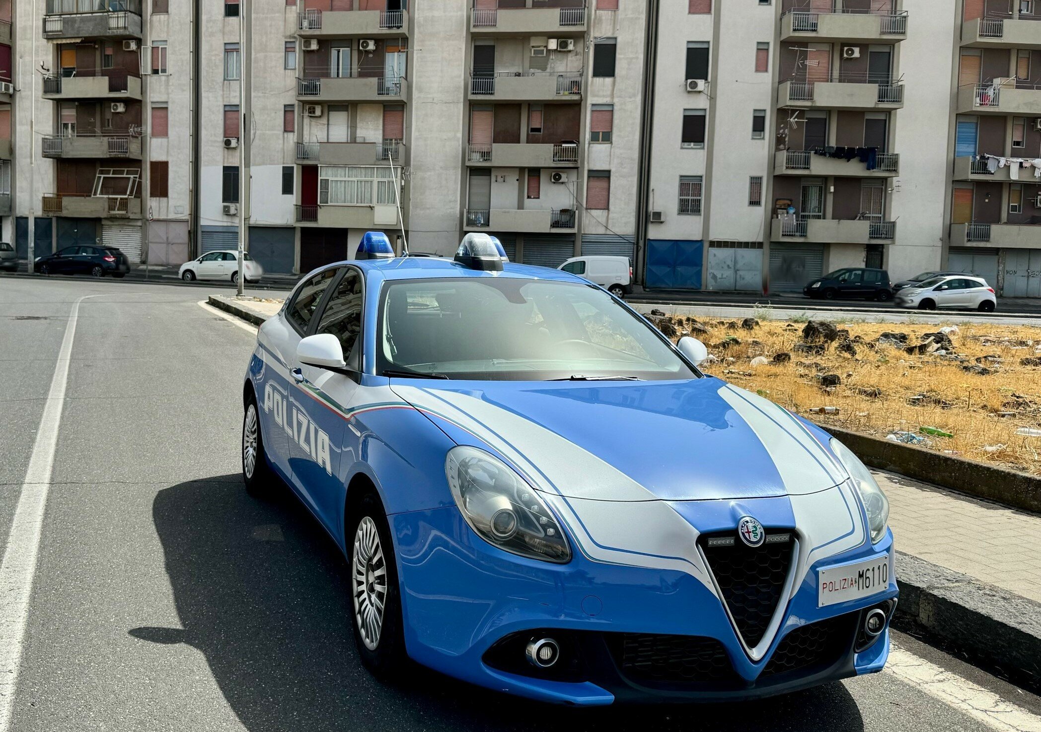 Nel condominio catanese la droga in ascensore