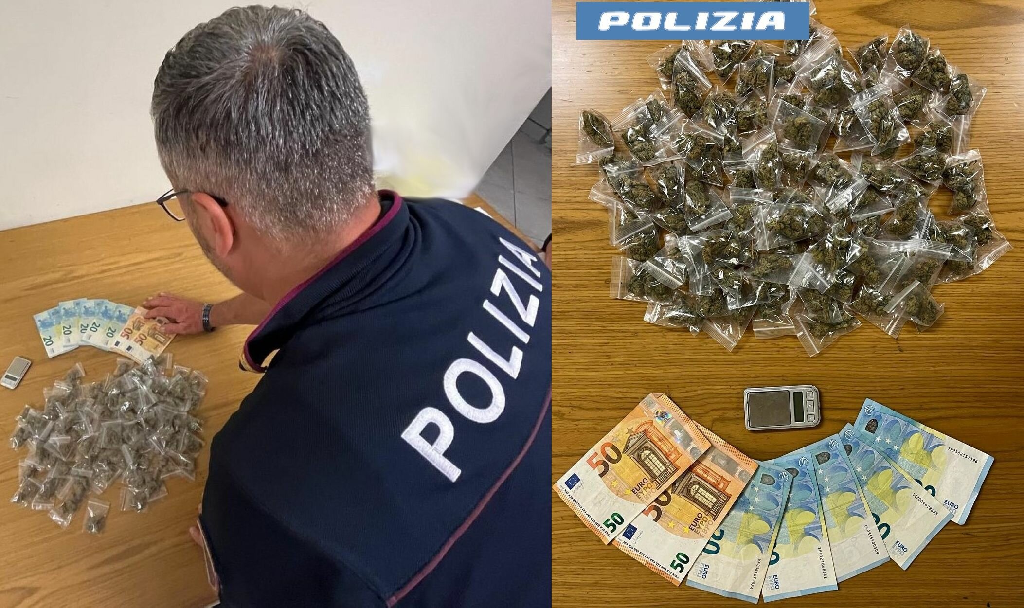 Da casa al garage per spacciare