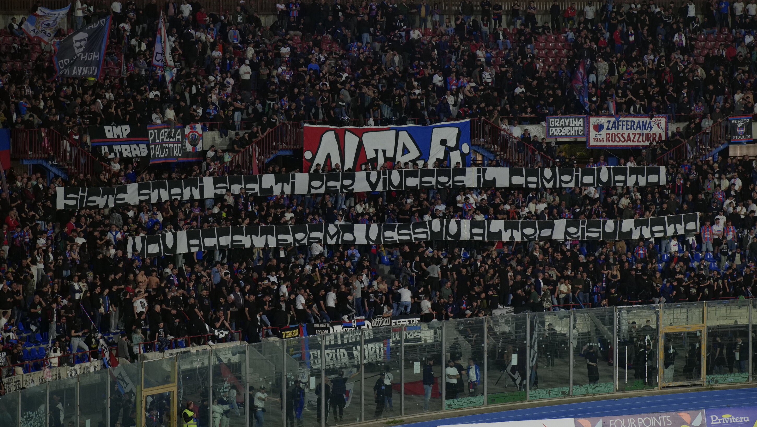 Catania, si soffre fino alla fine