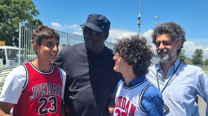 Clamoroso a Fontanarossa: c'&egrave; Michael Jordan