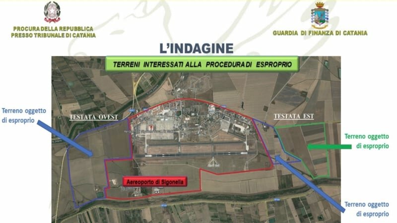 Catania, corruzione in esproprio di terreni privati