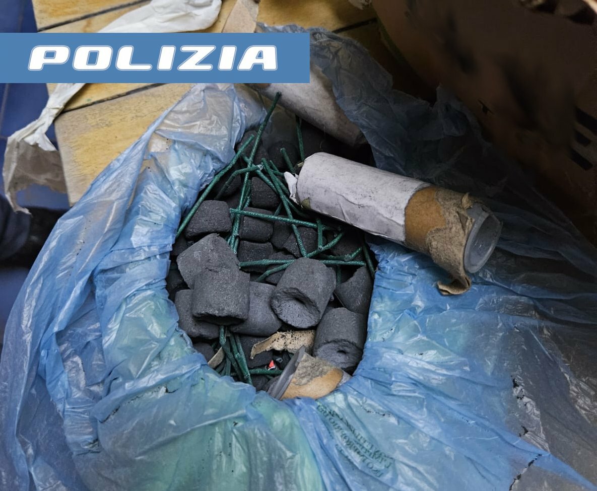 Nel garage etneo preparava bombe artigianali