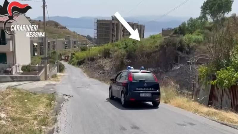 Messina, carabiniere fuori servizio blocca piromane