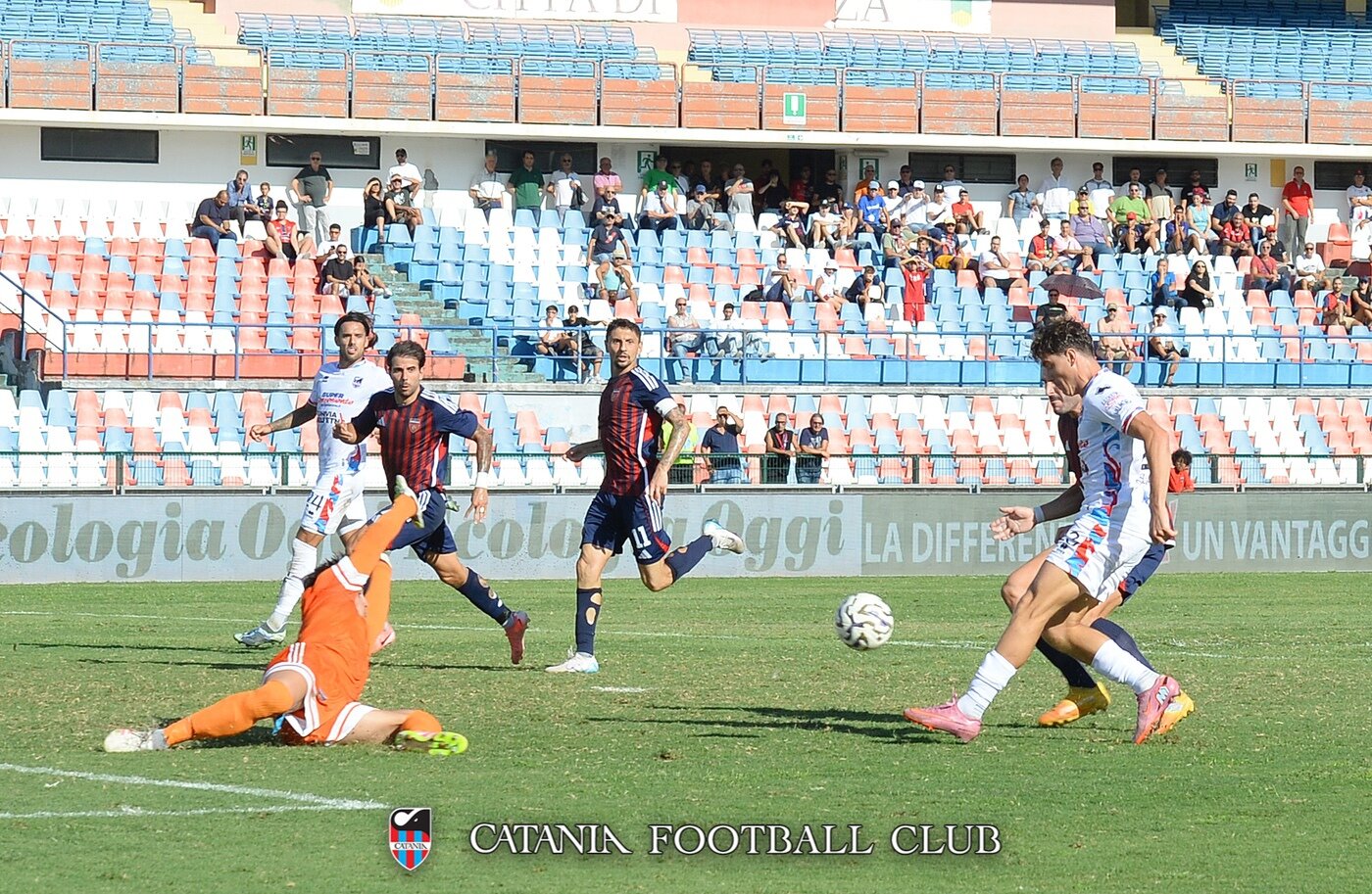 Catania, sconfitta shock
