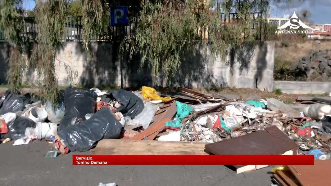 Parcheggio di spazzatura