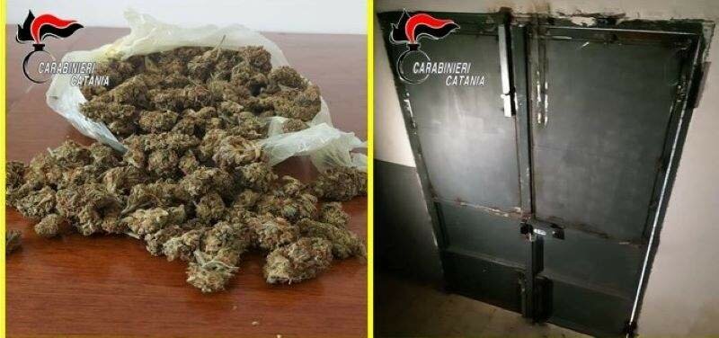 Blitz a Librino, droga e furti all'Enel