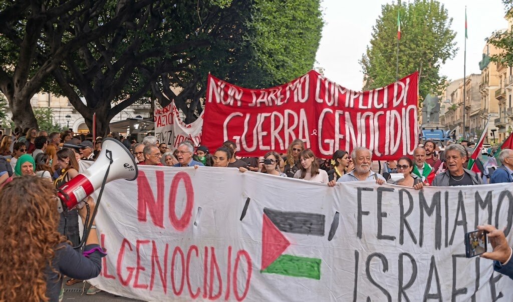 A Catania il corteo per la Palestina