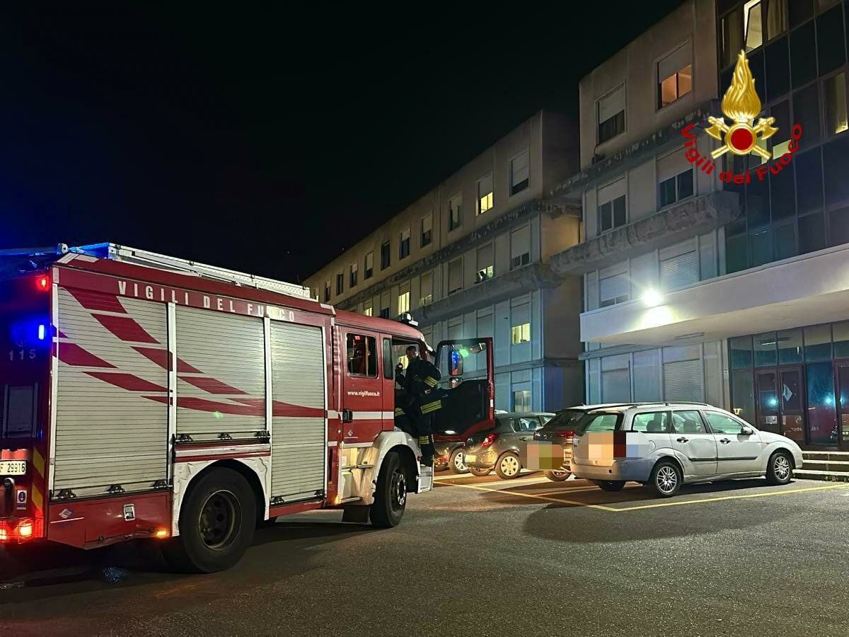 Termoculla a fuoco, reparto evacuato