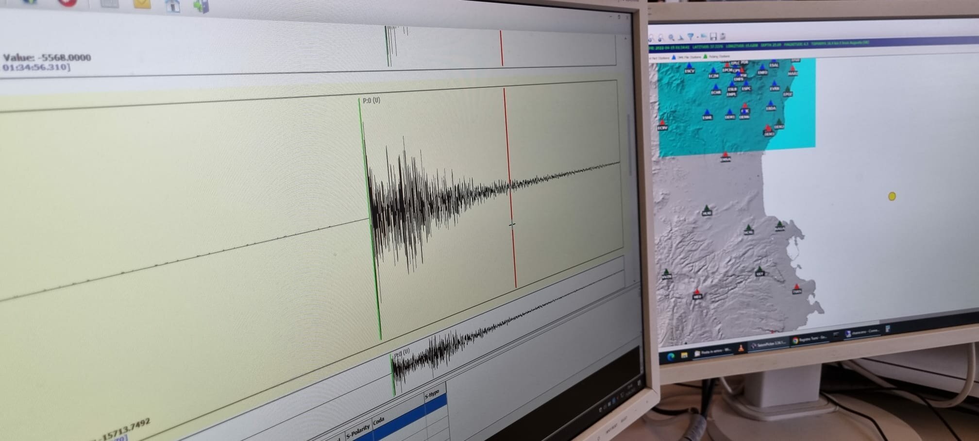Terremoto nel Catanese
