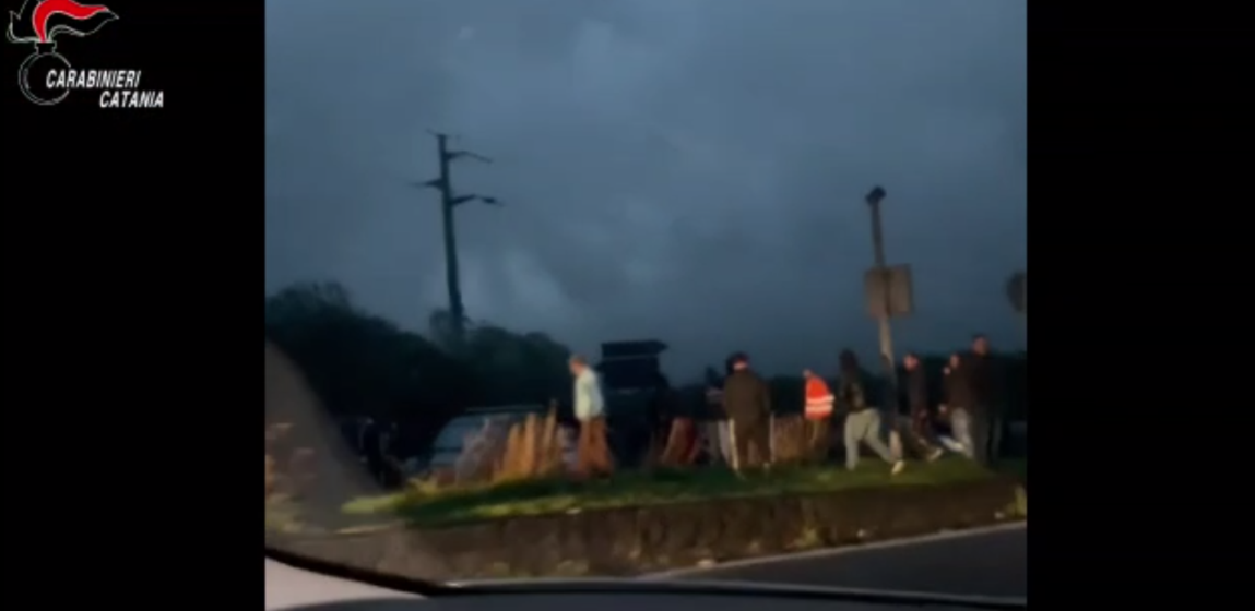 Bloccata corsa di cavalli clandestina sull'Etna