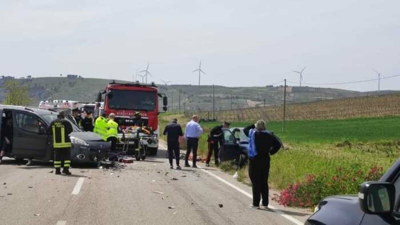 Un morto e cinque feriti sulla Palermo-Sciacca