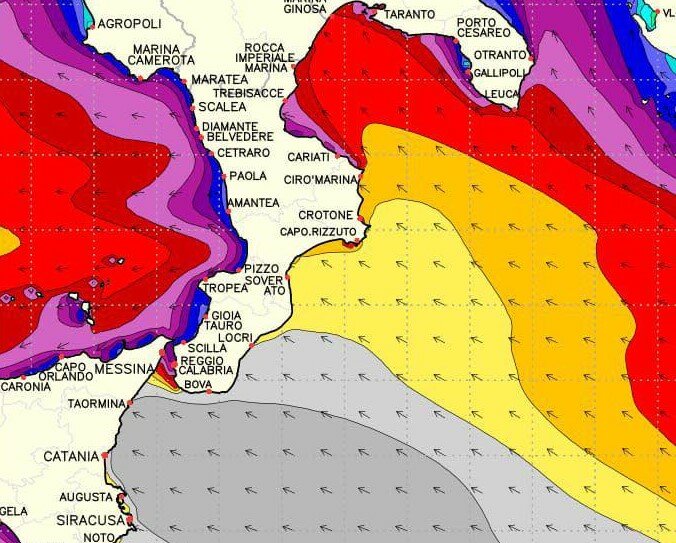 Arriva il maltempo in Sicilia, scatta l'allerta preventiva