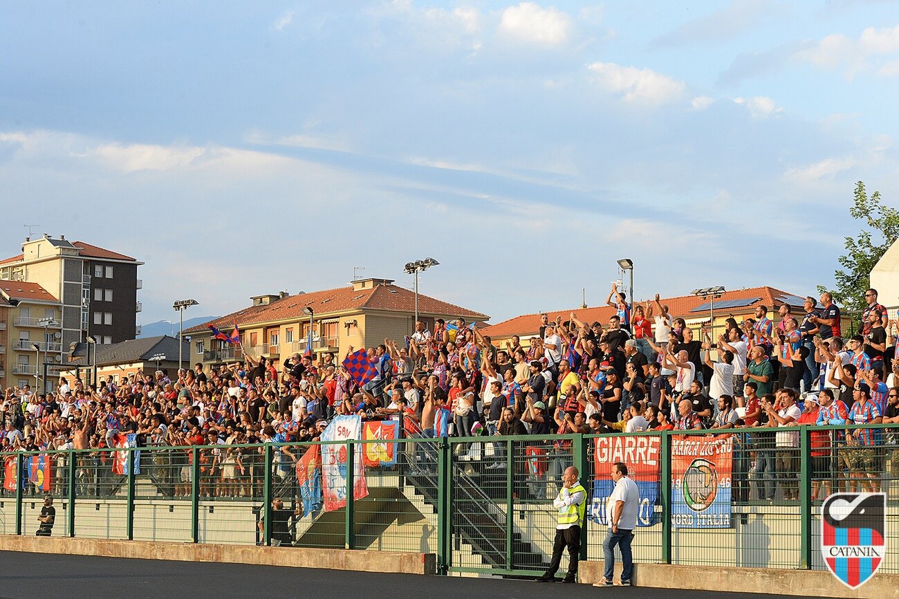 Giugliano-Catania, settore ospiti sold out