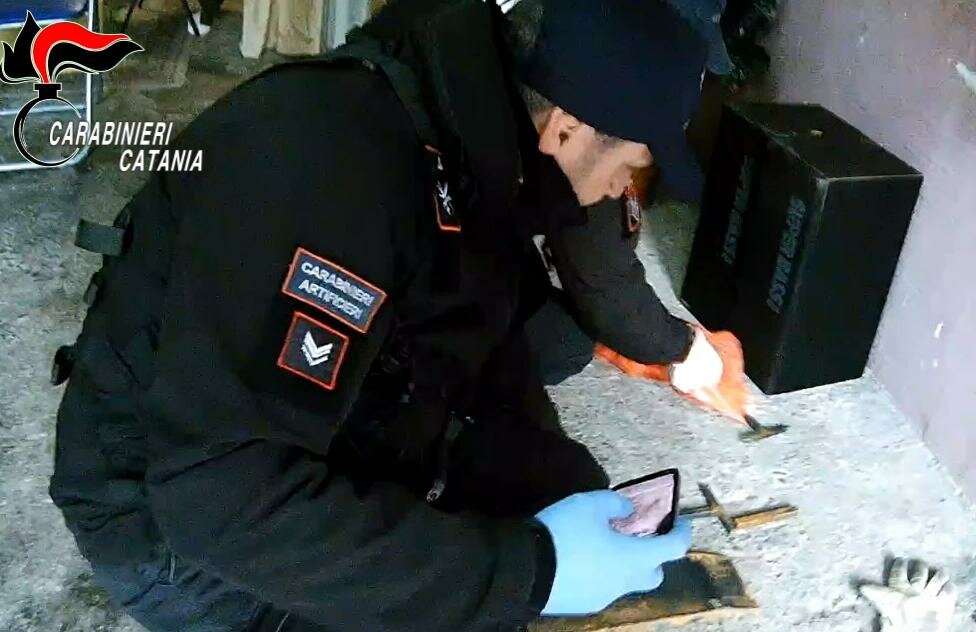 Assalto al bancomat di Mascalucia, nel garage un'altra 'marmotta'