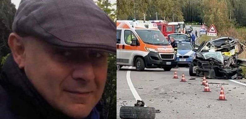 Scontro frontale, muore 53enne
