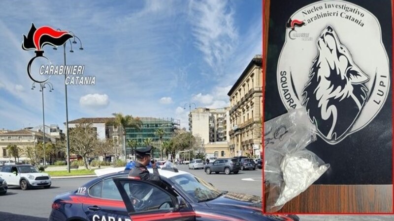 In via Zia Lisa con la cocaina nell'auto