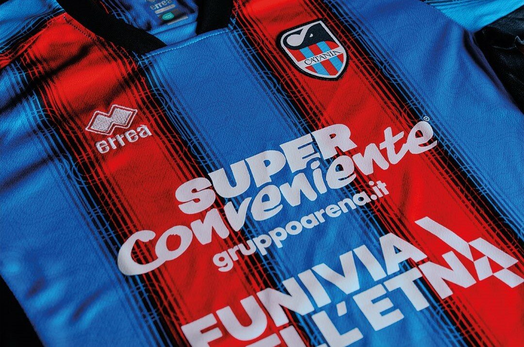 Catania, ecco la maglia