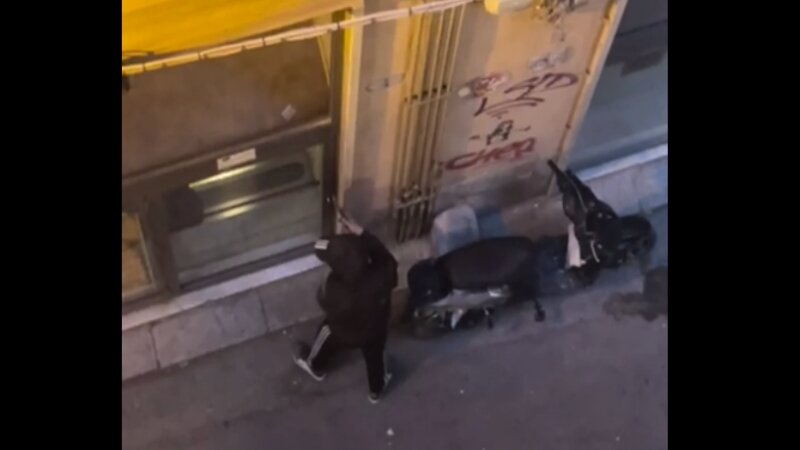 Tenta furto a ristorante: filmato da un cittadino