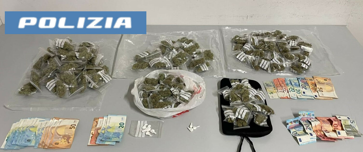 Pusher nervoso in viale Africa: arrestato Pusher nervoso in viale Africa: arrestato