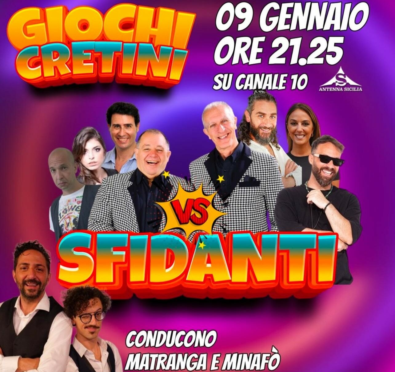 'Giochi Cretini' su Antenna Sicilia