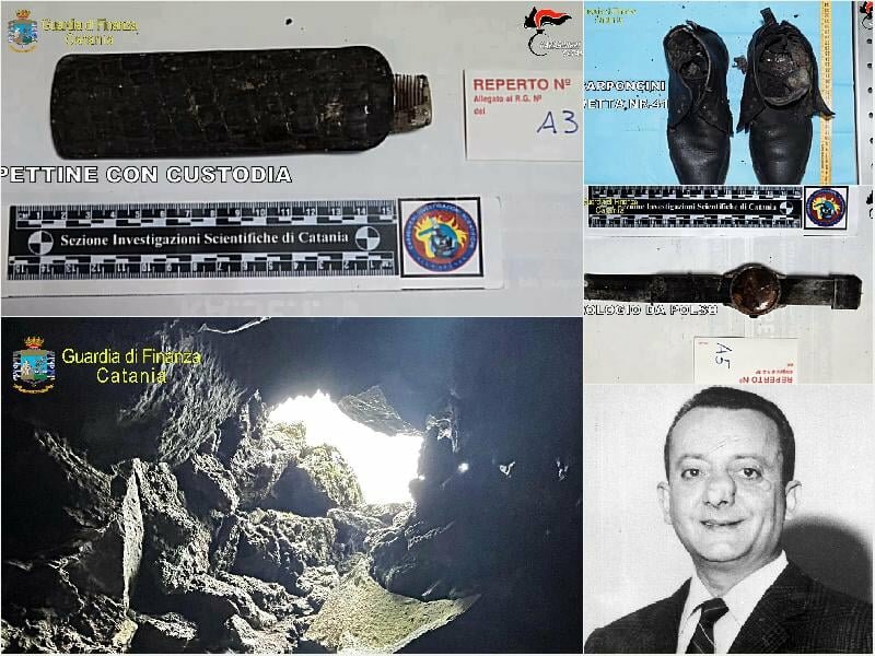Resti umani sull'Etna, Dna per pista De Mauro