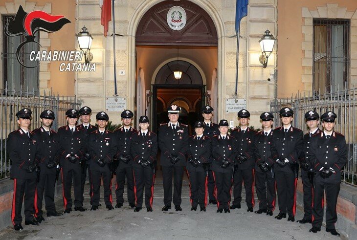 A Catania arrivano 15 nuovi carabinieri