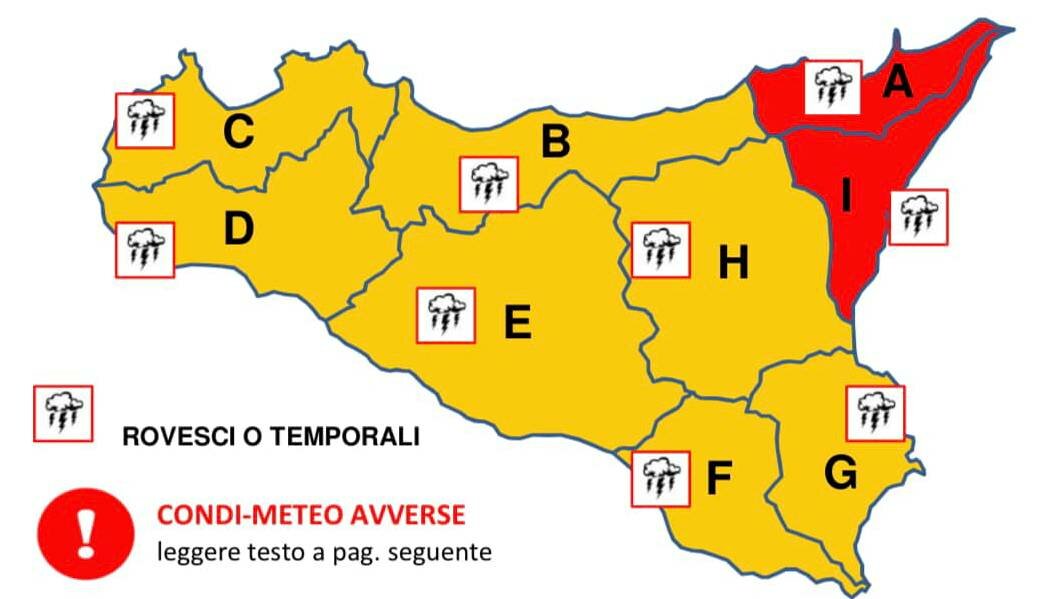 Domenica rossa a Catania e Messina