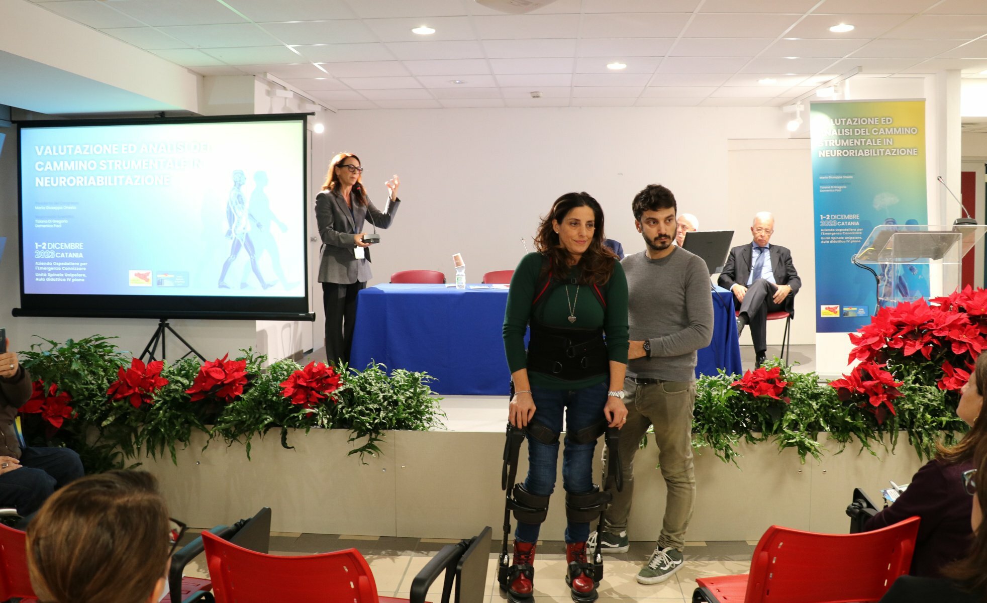 A Catania il robot che aiuta a camminare A Catania il robot che aiuta a camminare