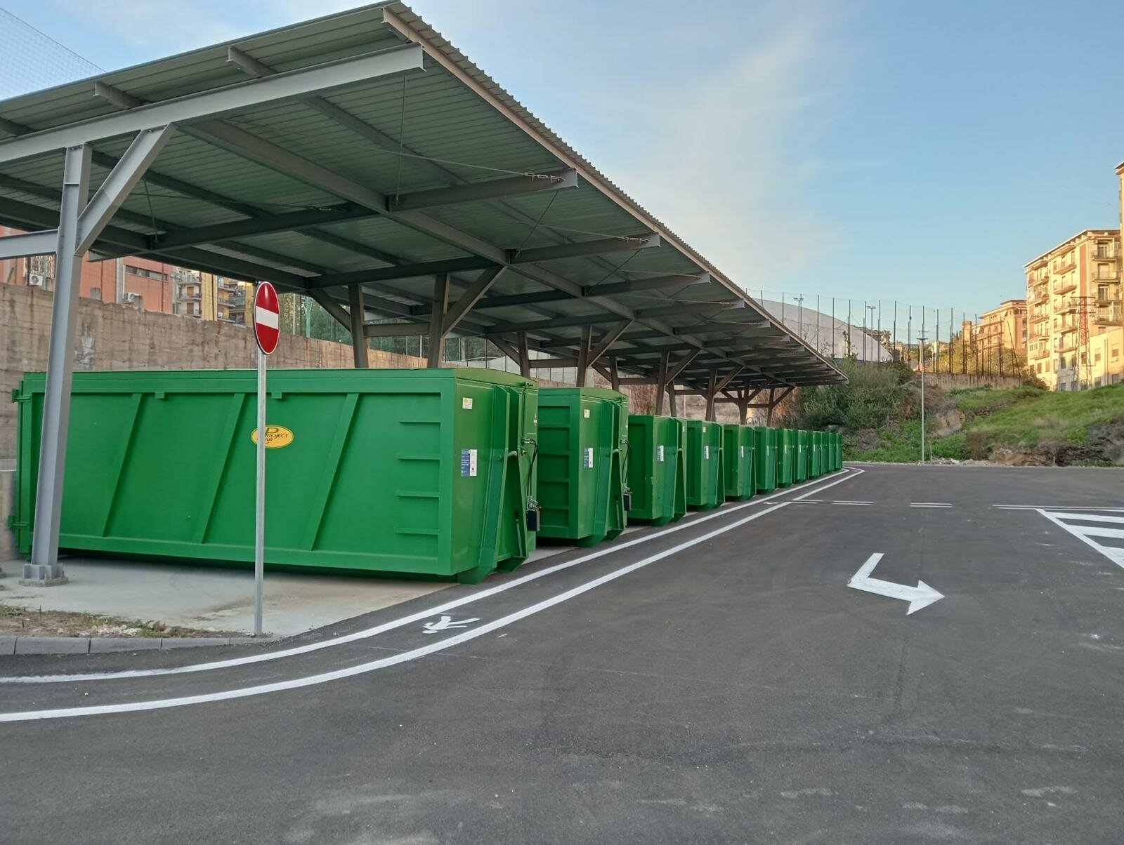 E' pronta a Catania la nuova isola ecologica