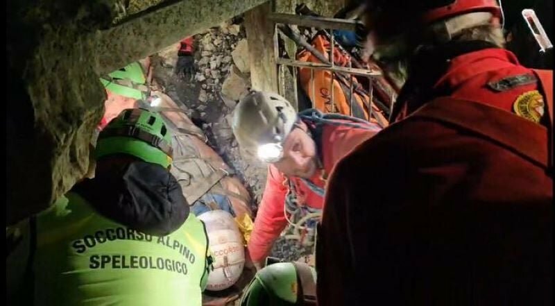 La speleologa Ottavia Piana &egrave; salva