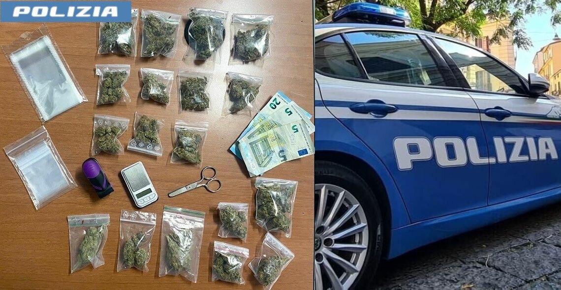 Resta in panne, la polizia lo soccorre e lo arresta