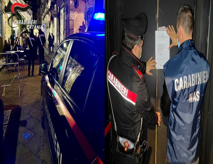 Carabinieri al disco-pub: scatta chiusura in via Vela
