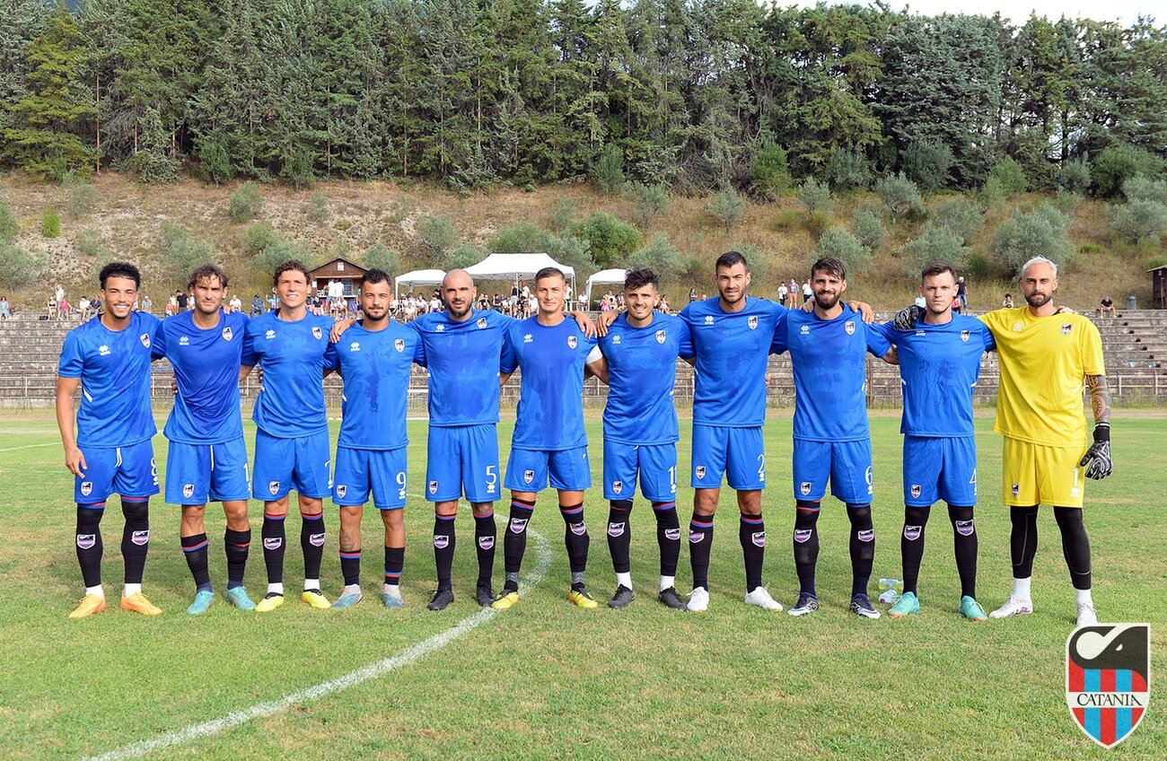 Catania, 7 gol per la prima uscita