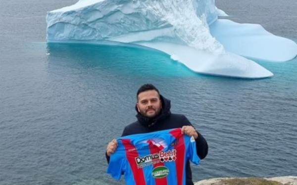 Dagli iceberg a Rio con la maglia rossazzurra