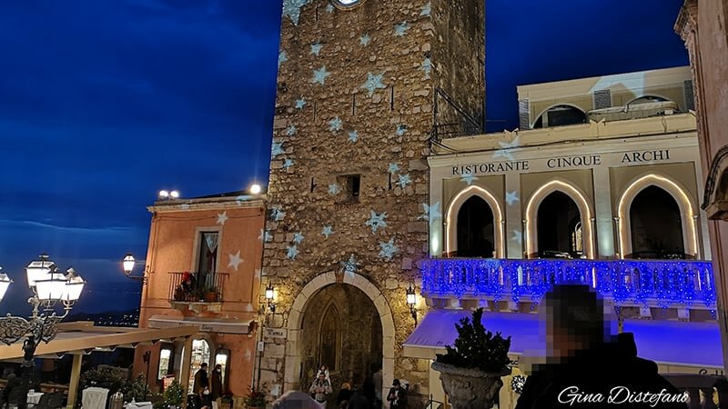 La magia del Natale a Taormina