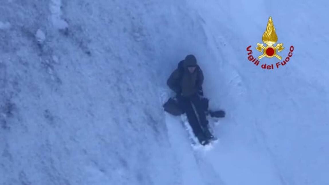 Etna: escursionista in un dirupo a 3.000 metri