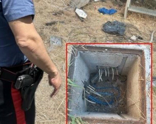 Castello Ursino al buio, preso il ladro di cavi