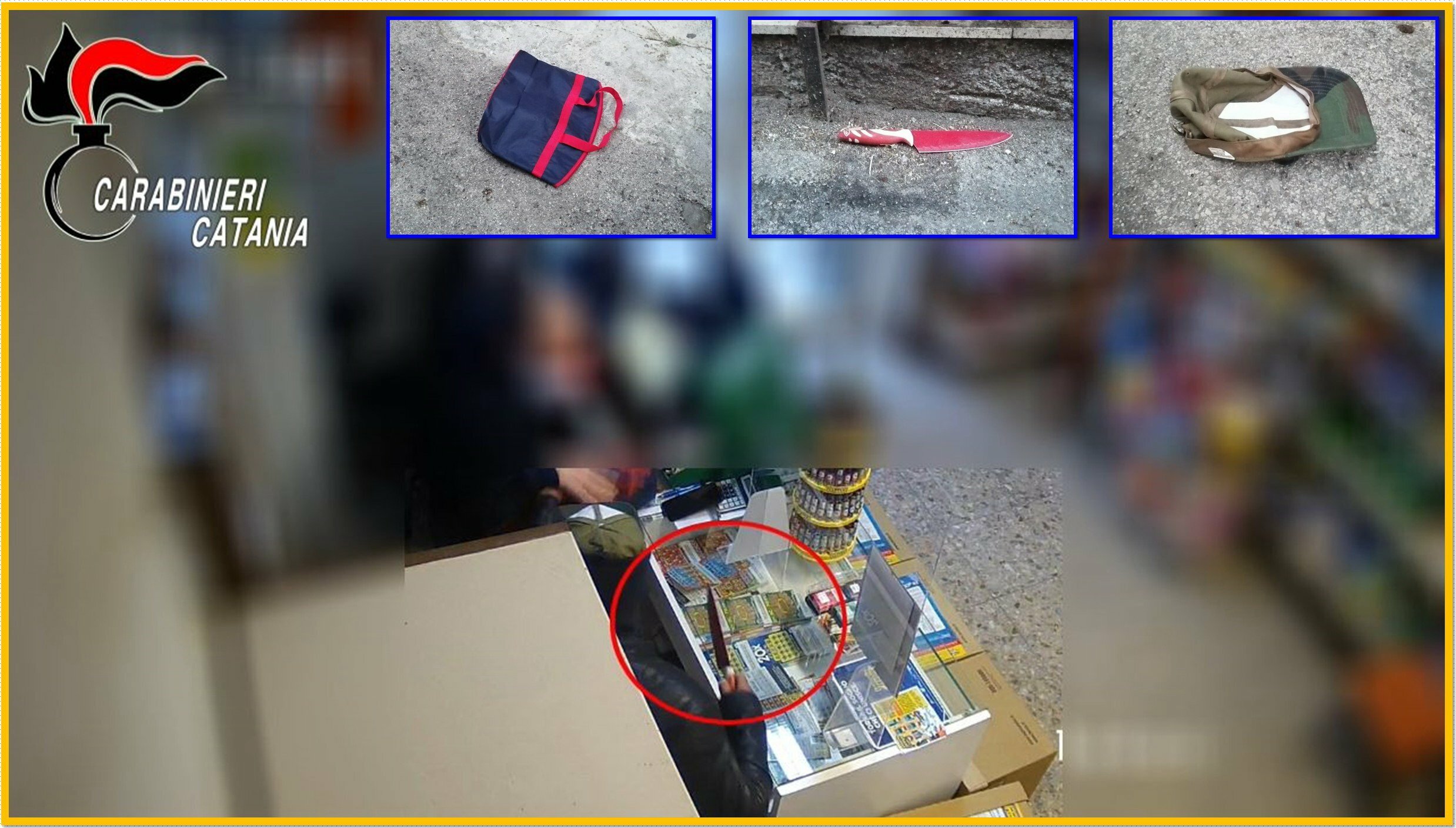 Rapinatore tradito da un caff&egrave;