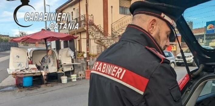 A Pedara 80 kg di pesce spada da buttare