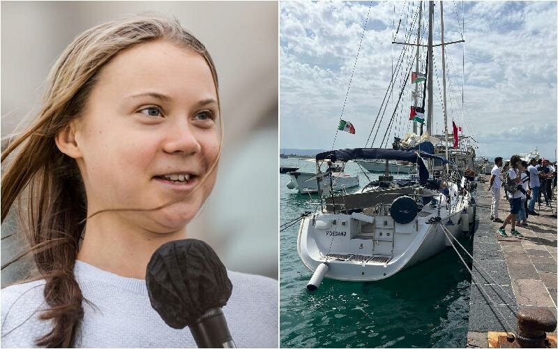 La Flotilla parte per Gaza, Greta no