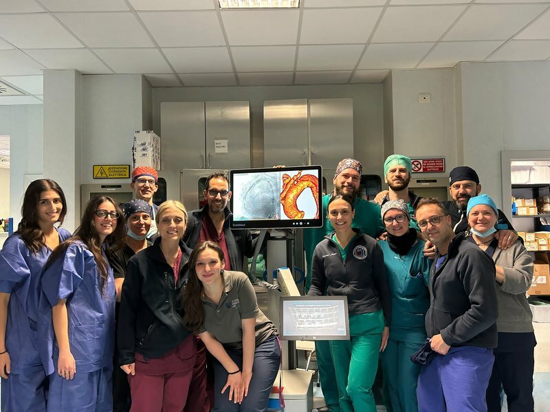 Palermo, sistema di navigazione endovascolare guida i cardiochirurghi