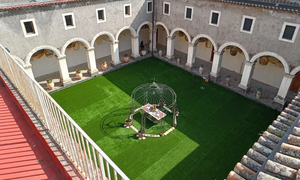 Catania, rinasce il chiostro di piazza S. Maria di Ges&ugrave;