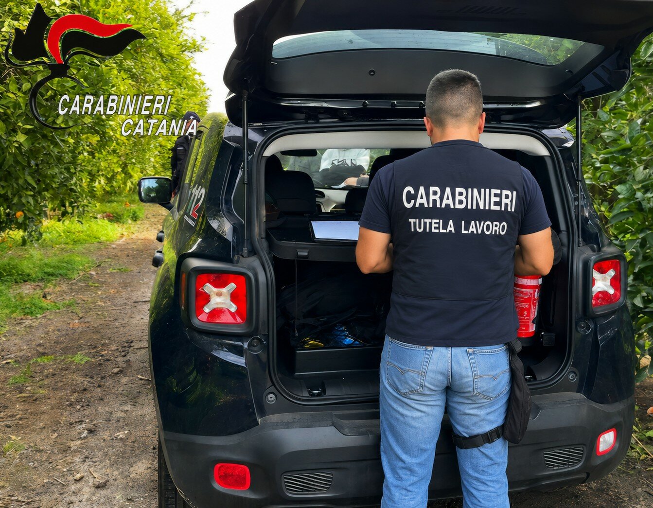 Mazzarrone: lavoratore in nero nell'azienda agricola