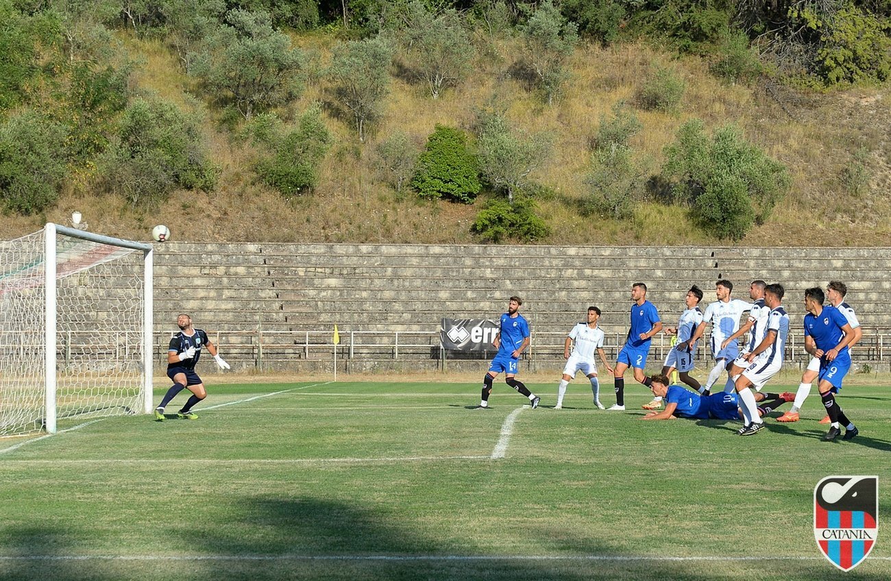 Il Catania resta all'asciutto