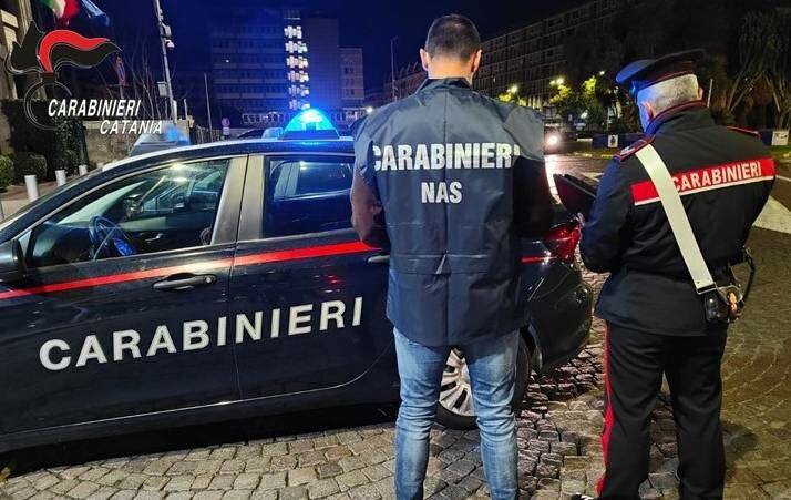 Nas Catania, sequestri e denunce